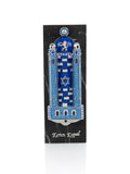 Keren Kopal Blue Western Wall style Mezuzah