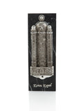 Silver Western Wall style Mezuzah