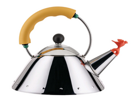 Alessi Kettle 9093 - Michael Graves (1 Litre), Yellow