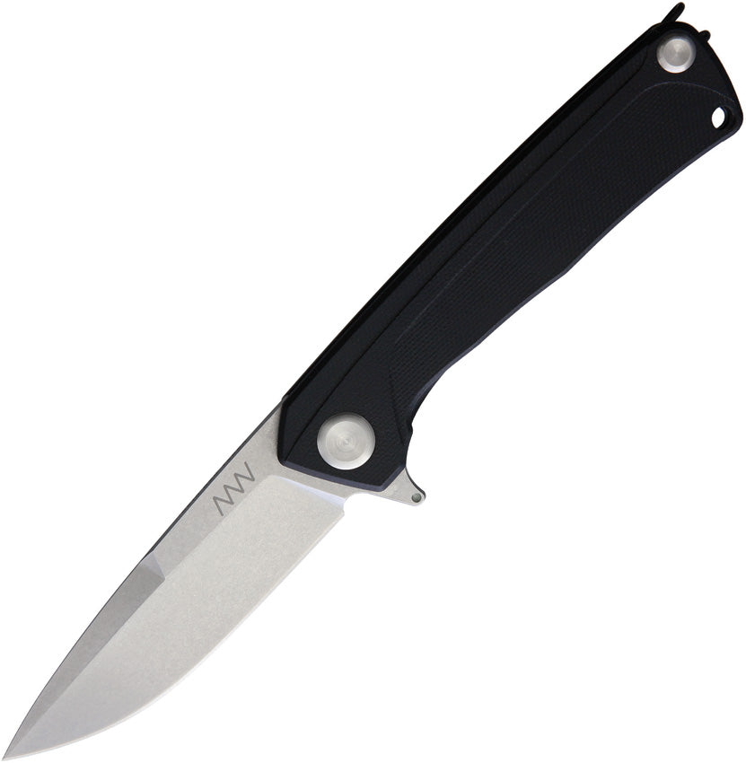 Acta Non Verba Knives    Z100 Framelock Black Knife with pocket clip