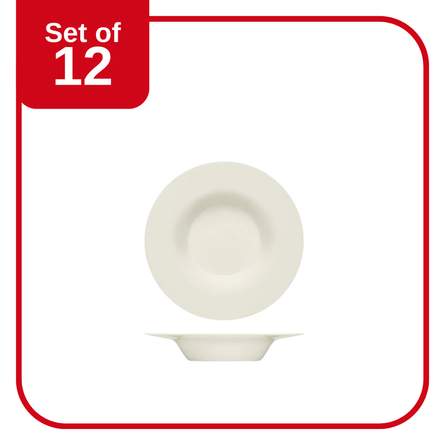 BAUSCHER Purity Deep Plate with Rim 200x37mm