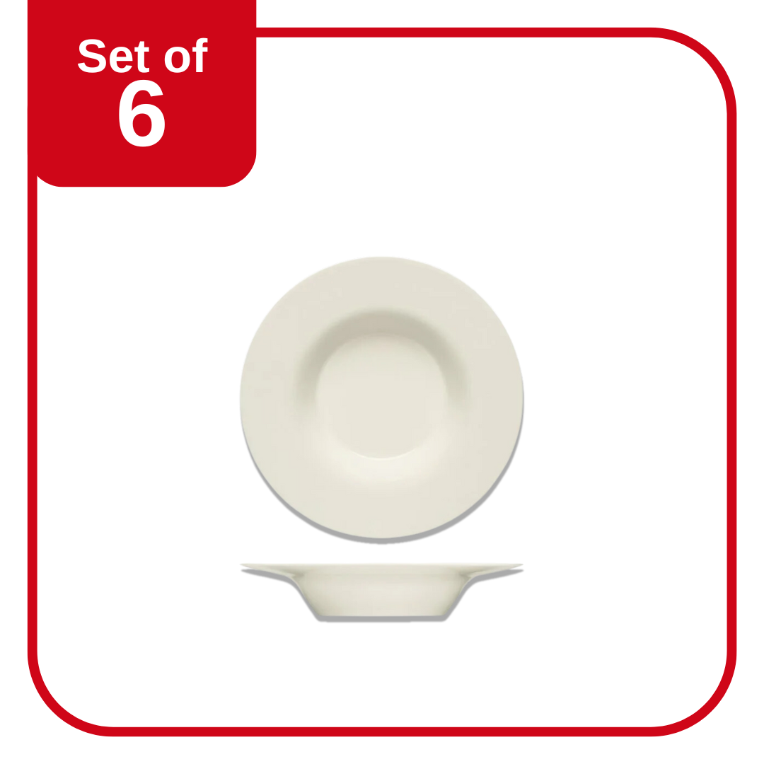 BAUSCHER Purity Deep Plate with Rim 240x45mm