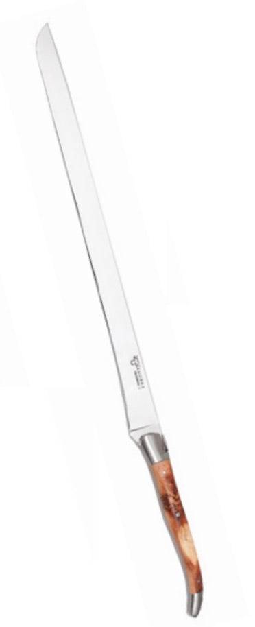 Laguiole En Aubrac Ham Knife - Olive Wood