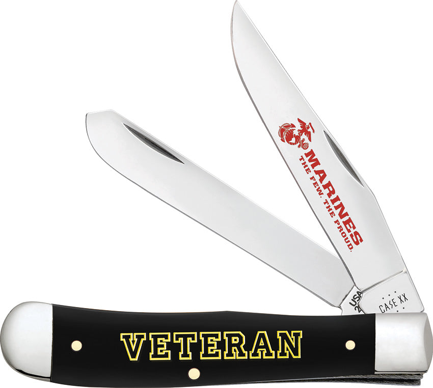 Case Cutlery USMC Veteran Trapper