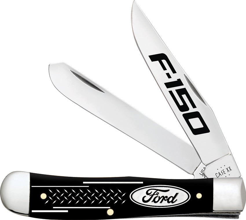 Case Cutlery Ford Trapper Black Syn