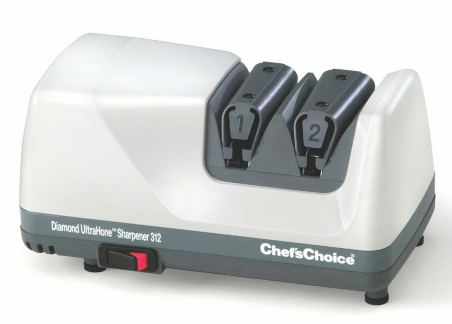 ChefsChoice Model 312 electric knife sharpener 2 stage diamond system 20 degree edge