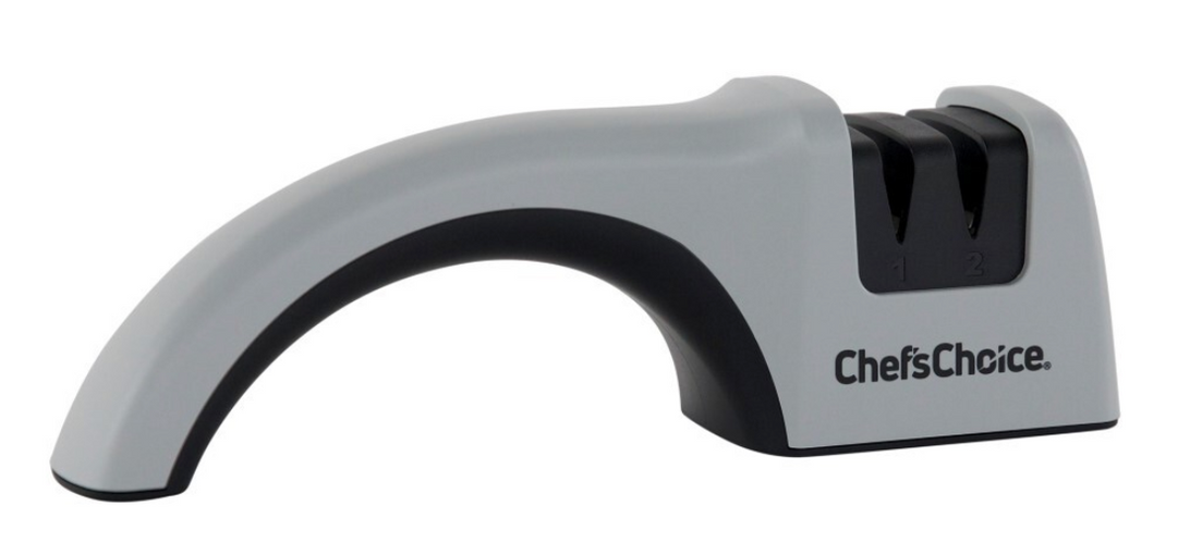 ChefsChoice Model 445 manual knife sharpener 2 stage diamond hone straight edge knives
