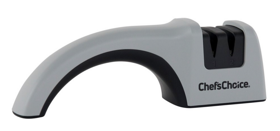 ChefsChoice Model 445 manual knife sharpener 2 stage diamond hone straight edge knives
