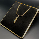 Map of Israel Pendant Necklace with Crystal Accent-2