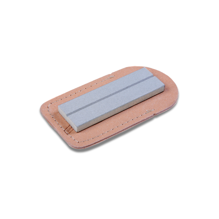 EZE-LAP diamond grooved sharpening plate 600 grit 25x75mm fine with pouch fishhook sharpener