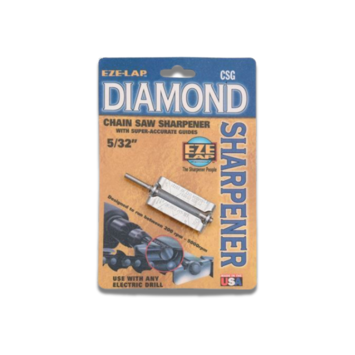 EZE-LAP chainsaw sharpener replacement cutter 5/32 inch diamond drill compatible chain sharpening tool