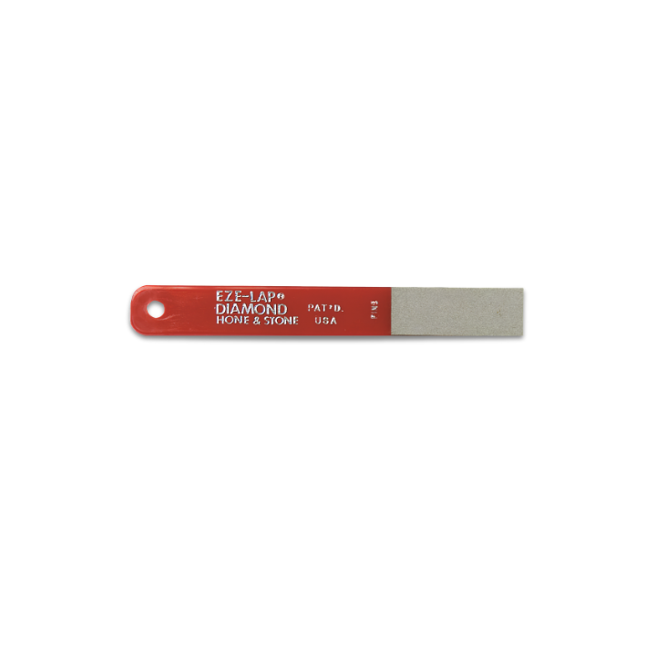 EZE-LAP diamond sharpening pad 600 grit 20x50mm red handle knife and tool sharpener woodworking router bit sharpener