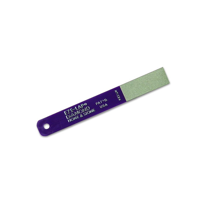 EZE-LAP diamond sharpener 400 grit 20x50mm mauve handle knife and tool sharpening pad woodworking tool sharpener