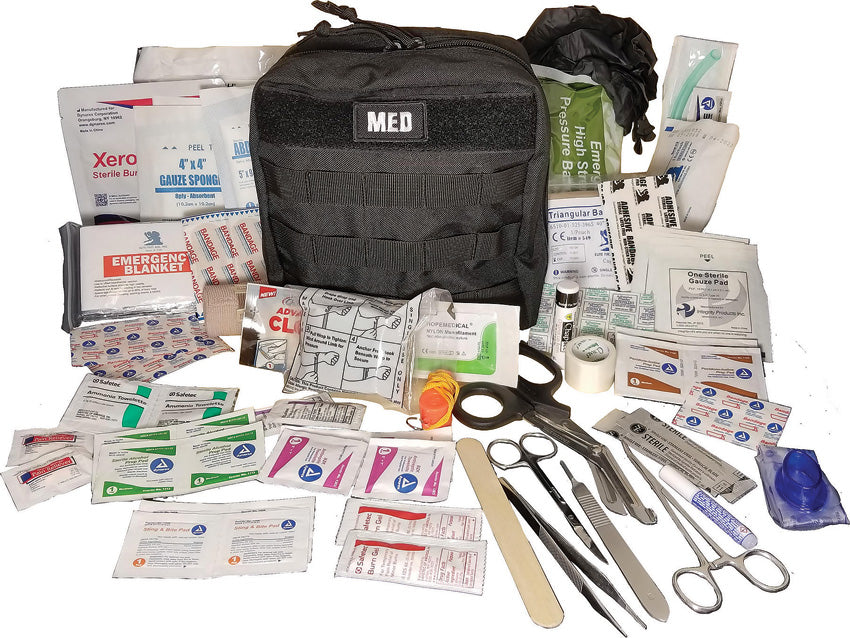 Elite First Aid GP IFAK Level 2 Kit Black – King of Knives