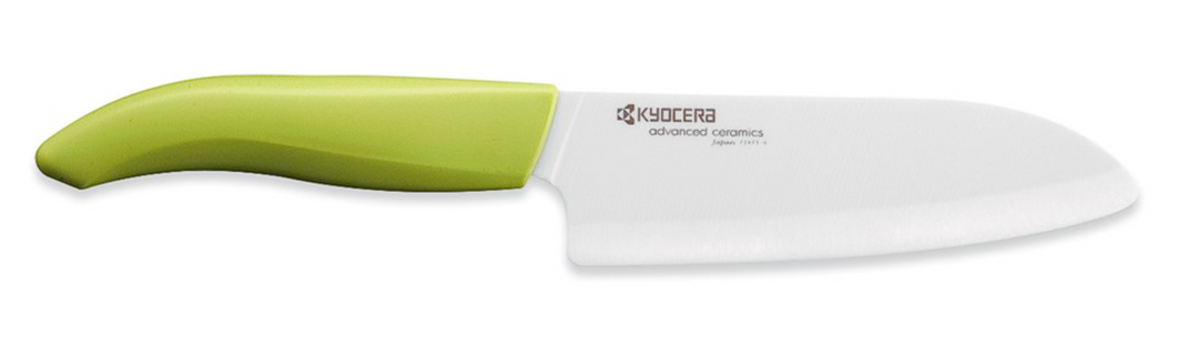 Kyocera Santoku Knife 14cm Blade - Green
