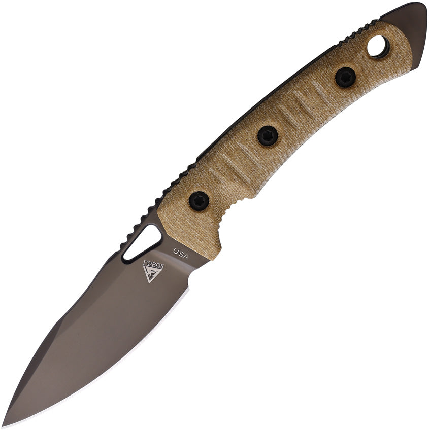 Fobos Knives Cacula Fixed Blade Nat/Blk