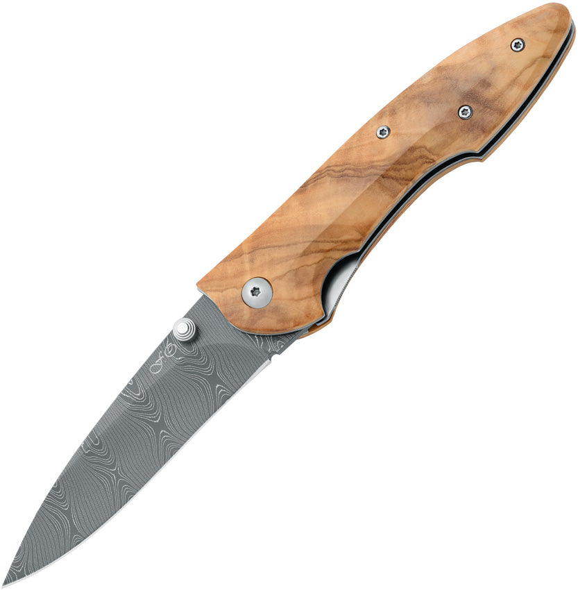 Fox Linerlock Olive Wood