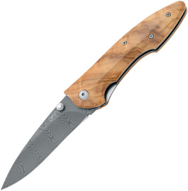 Fox Linerlock Olive Wood