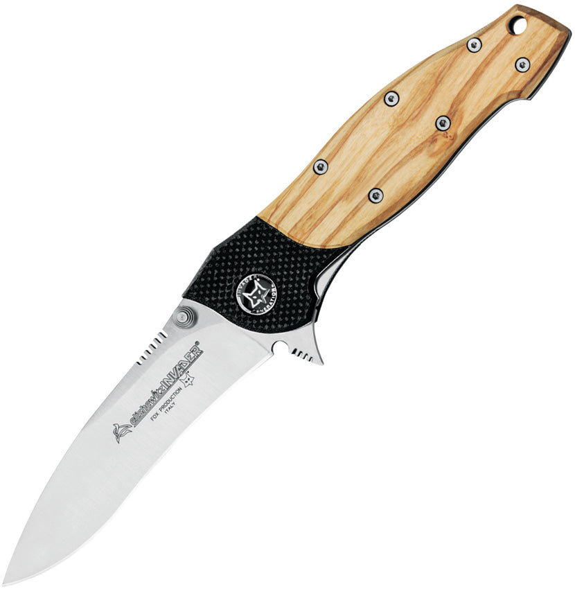 Fox Invader Linerlock Olive