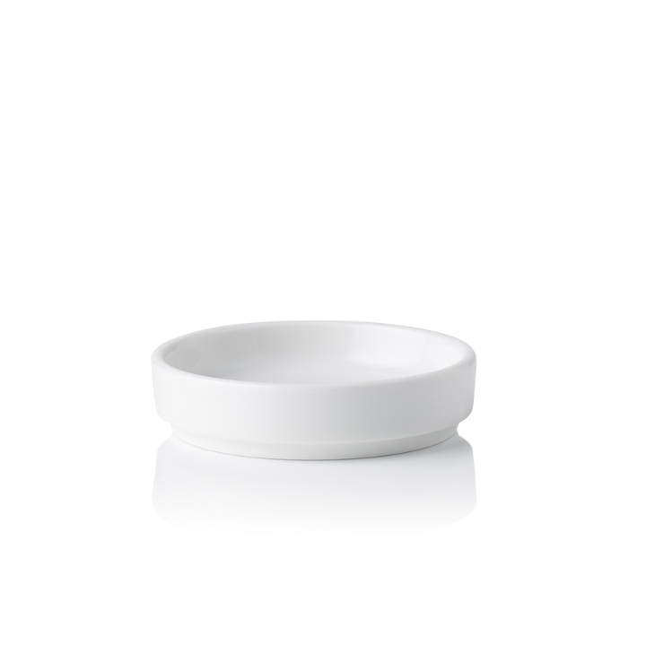 Noritake Stax White Sauce Dish 9.5cm Set of 4