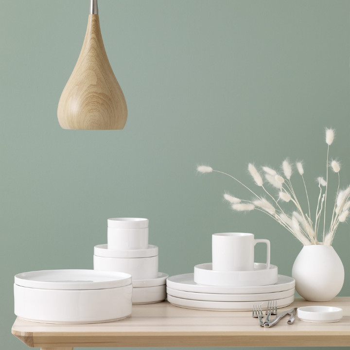 Noritake Stax White Sauce Dish 9.5cm Set of 4