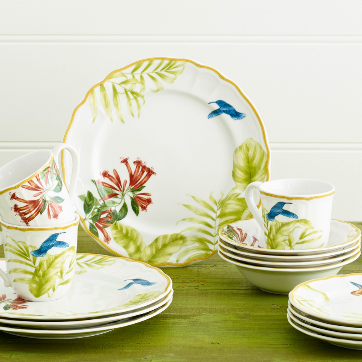 Noritake Hummingbird Meadow-Mug Set of 4
