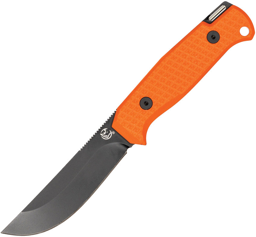 Glow Rhino Bohr Fixed Blade Orange