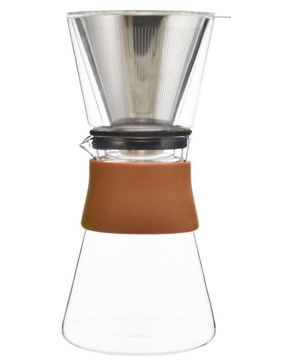 Grosche Coffee dripper: Amsterdam with double walled glass top
