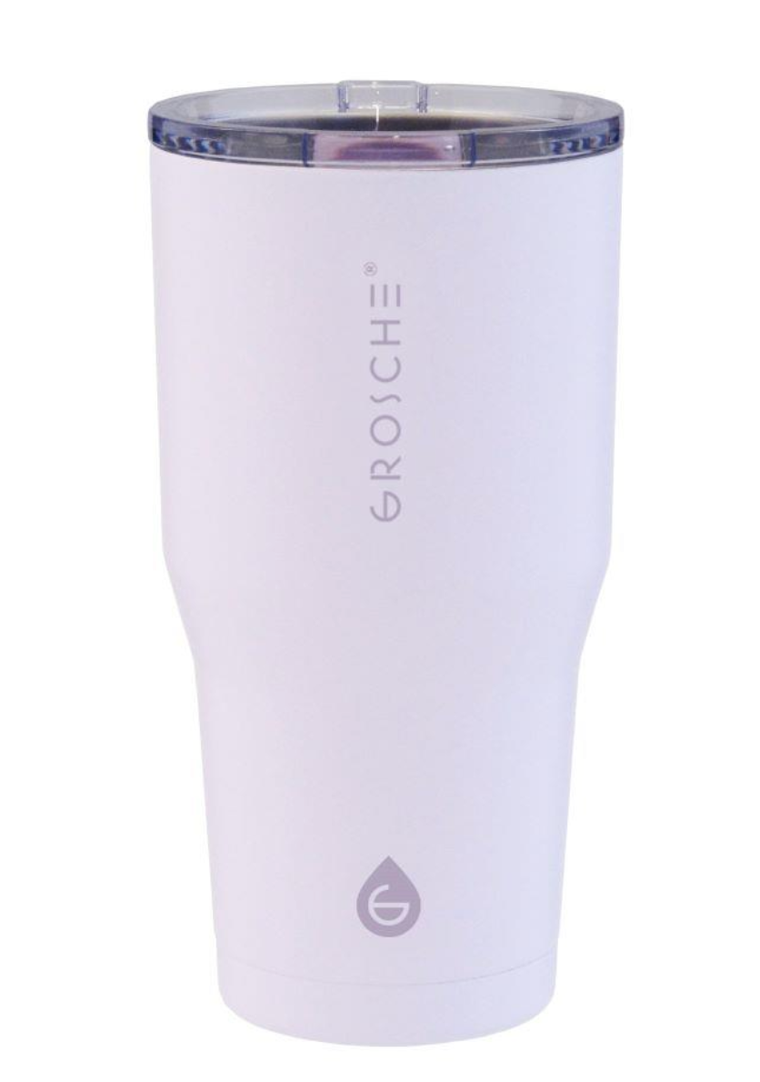 Grosche YUKON Lavender 20 oz SS travel tumbler