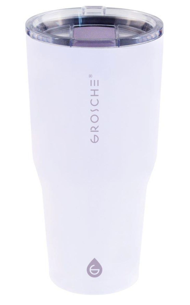 Grosche YUKON 30 oz Stainless Steel vacuum insulated tumbler -  Lavender