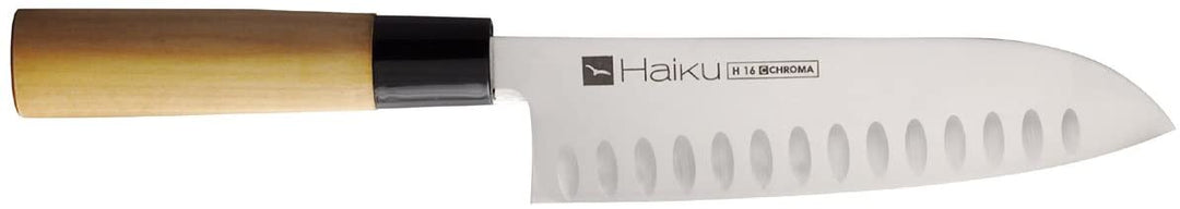 Haiku 6 1/2 inch Santoku Knife Hollow Ground