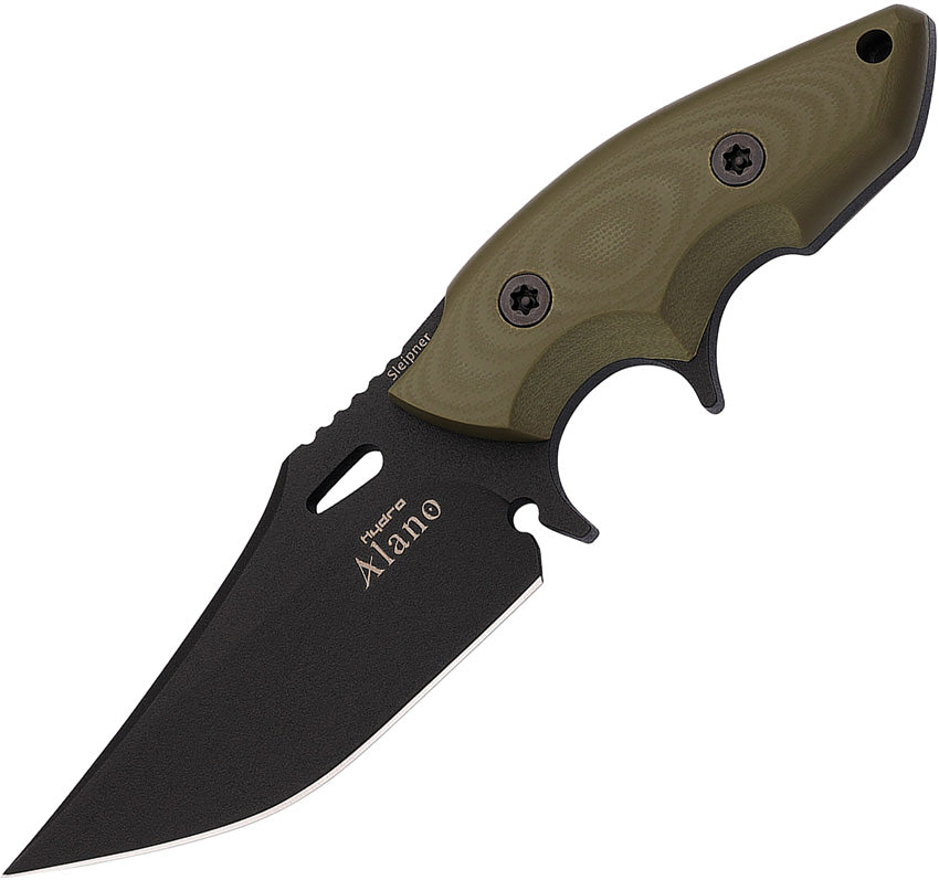 Hydra Knives Alano Fixed Blade Green