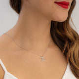 Order Israel 18K Gold Plated Stainless Steel Israel Flag Necklace-2
