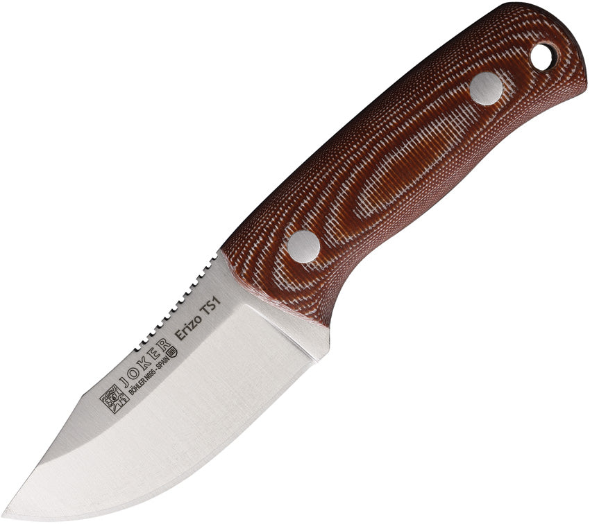 Joker Erizo TS1 Fixed Blade Brown