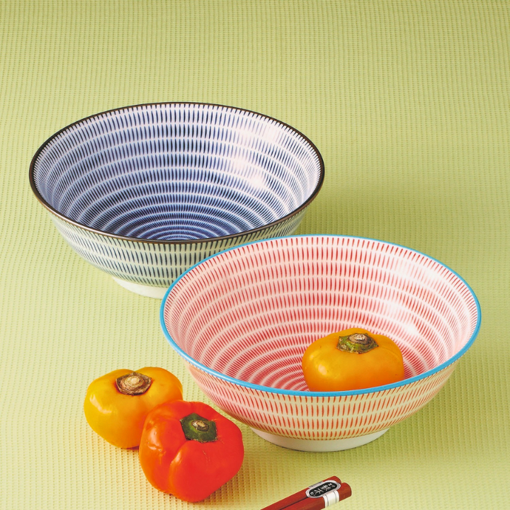 Noritake Oka 19.5cm Japanese Noodle/Ramen Bowl Set of 2