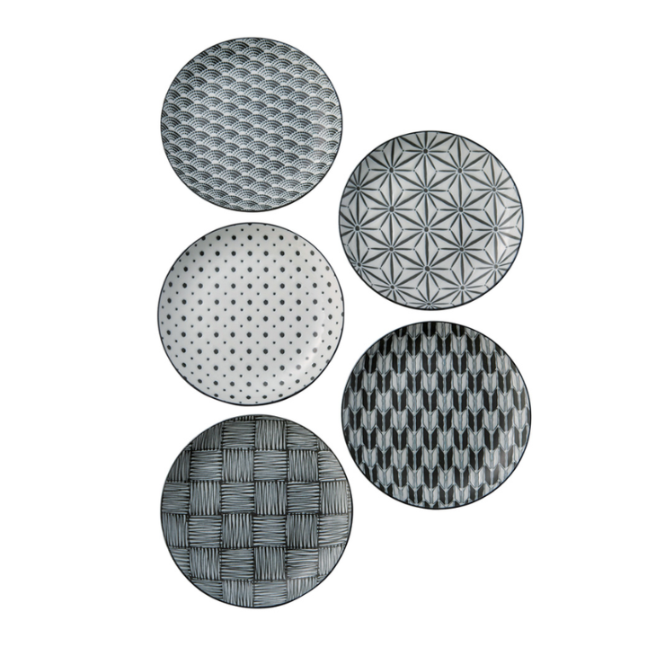 Noritake Komon 20.5cm EntrÃƒÆ’Ã‚Â©e Plate Set of 5