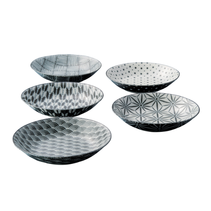 Noritake Komon 19cm Coupe Bowl Set of 5