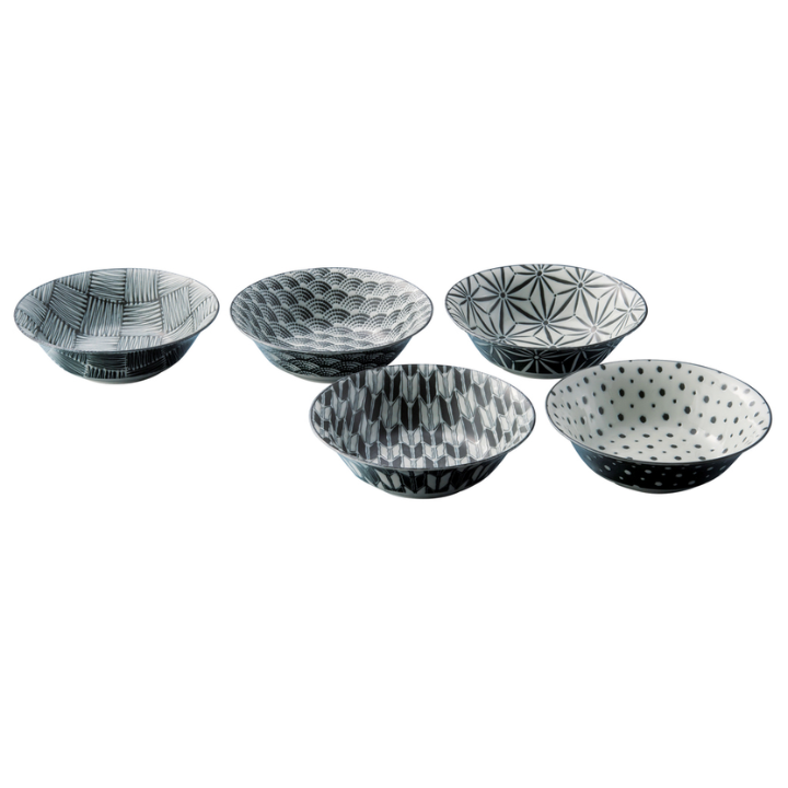 Noritake Komon 16cm Coupe Bowl Set of 5