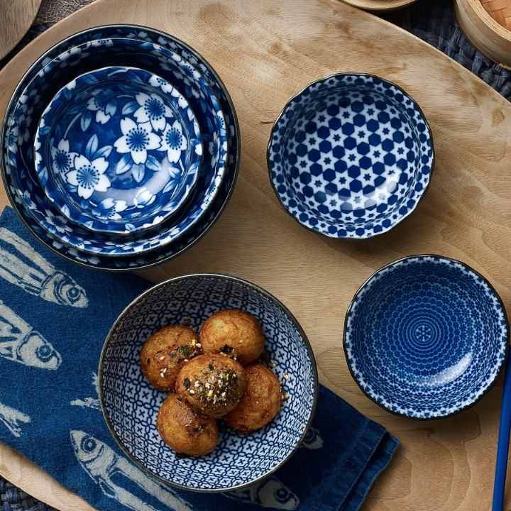 Noritake Nami 12cm Rice Bowl Set of 5