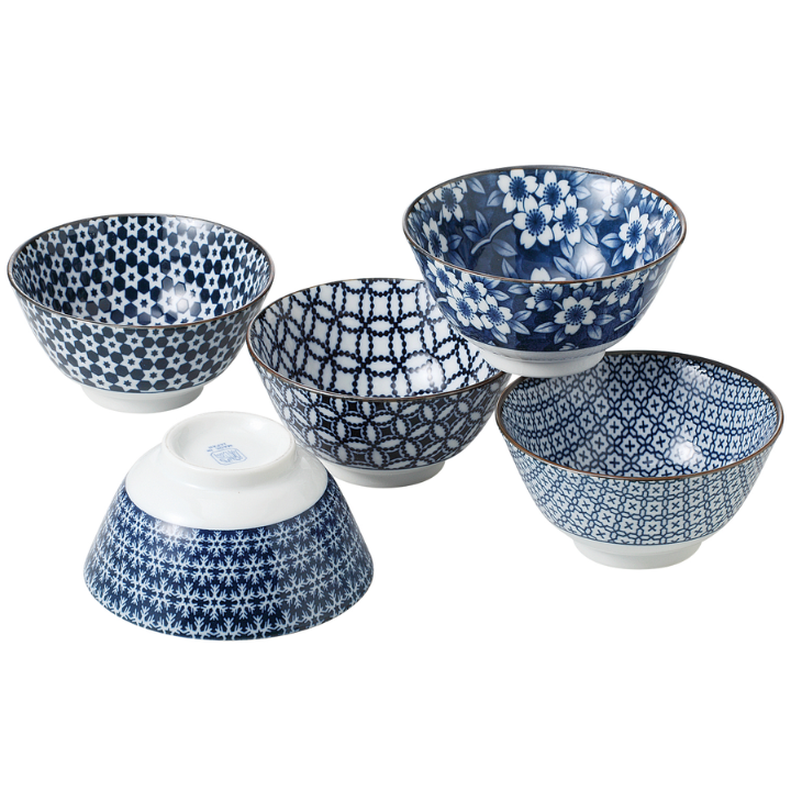 Noritake Nami 13cm Multi Bowl Set of 5