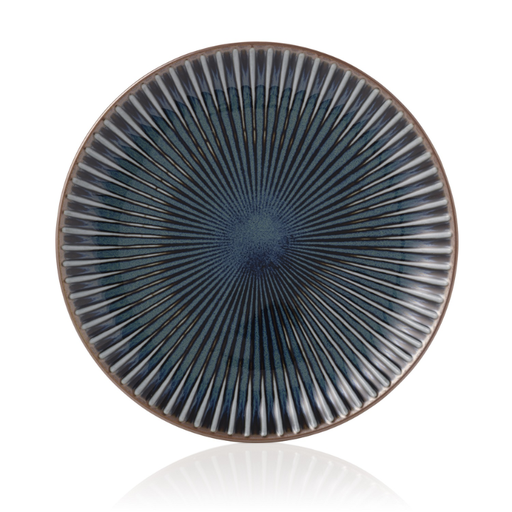 Noritake Sendan Midnight Blue 21cm Entrée/Cake Plate Set of 4