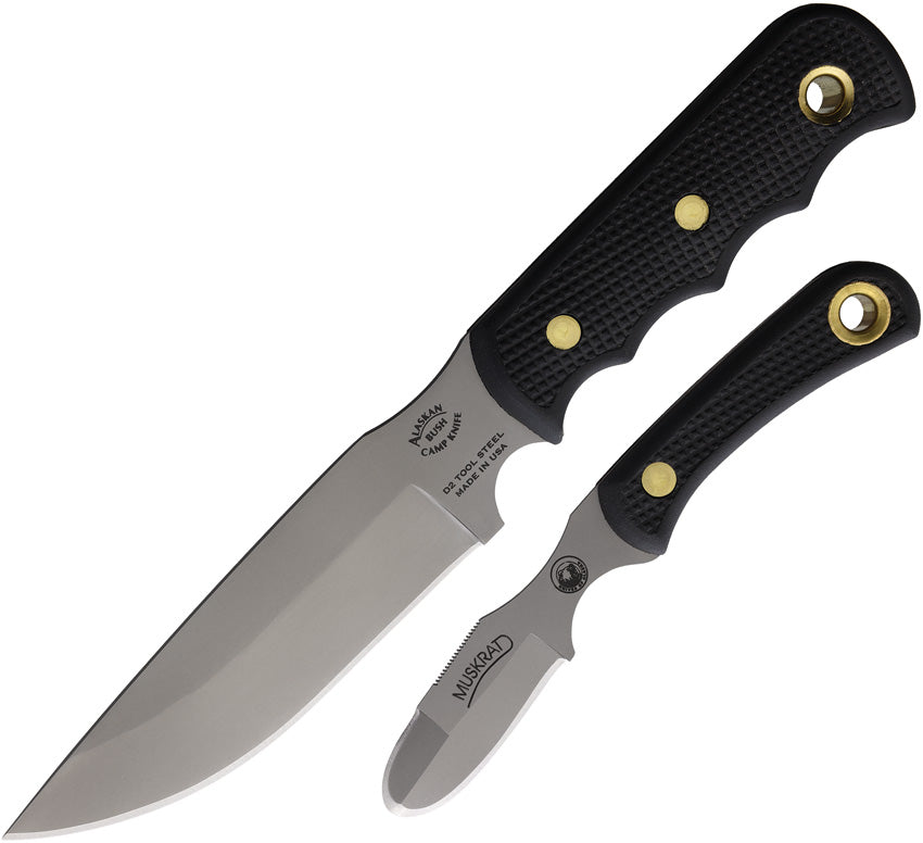 Knives Of Alaska Bush Camp/Muskrat Suregrip