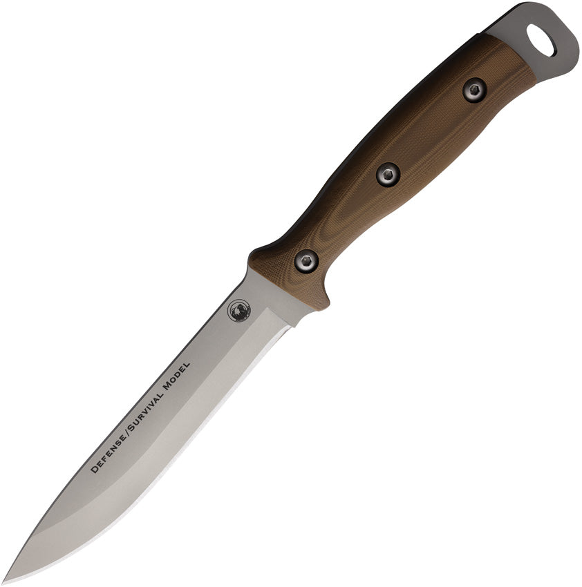 Knives Of Alaska Defense Survival D2 Tan Kydex