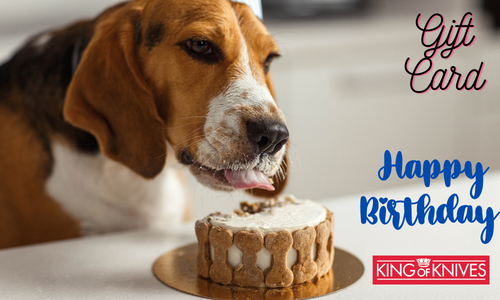 Gift Card - Happy Birthday (dog)