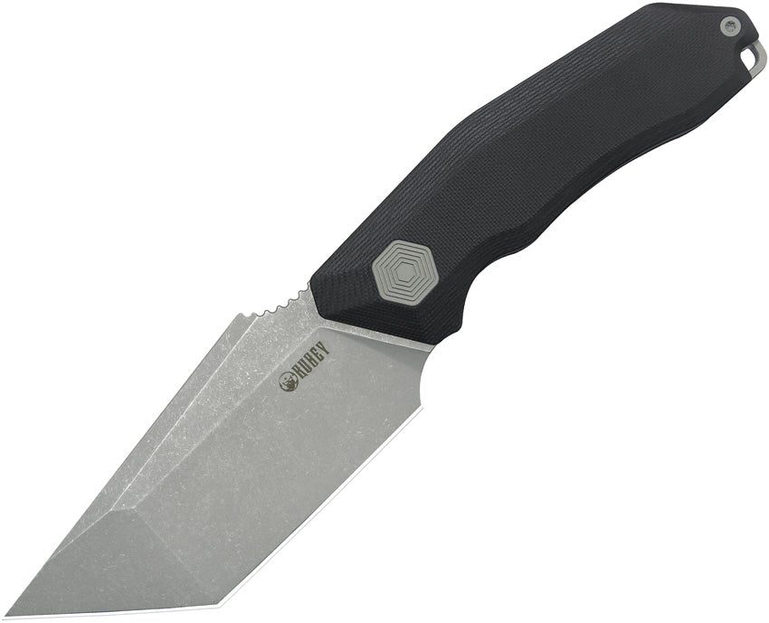 Kubey Yokai Fixed Blade Black