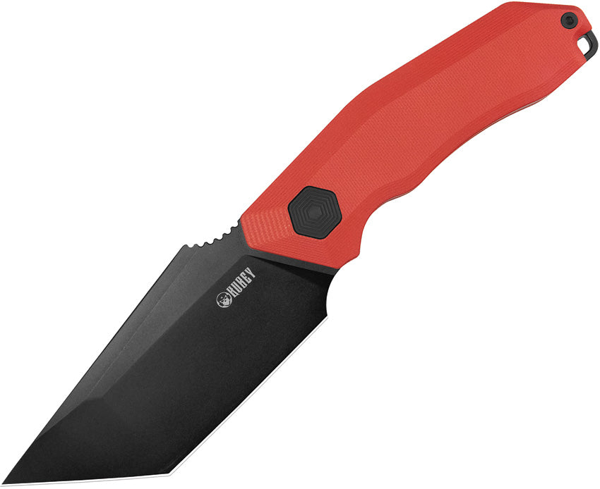 Kubey Yokai Fixed Blade Blk Red