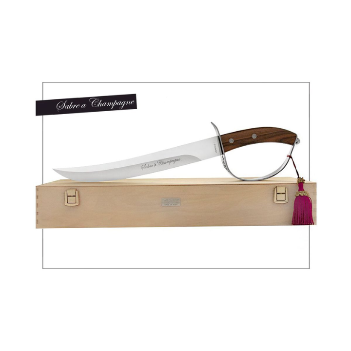 Maserin champagne sabre stainless steel sommelier knife for champagne bottle opening