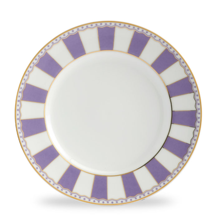 Noritake Carnivale Cake Plate Set (Small)-Lavender