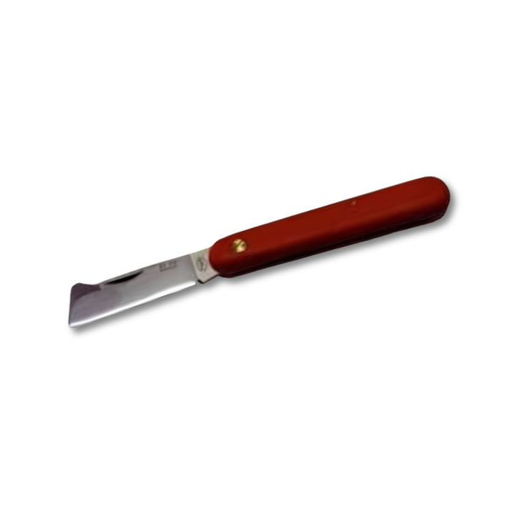 Maserin budding knife 70mm carbon steel folding blade plastic handle garden grafting knife