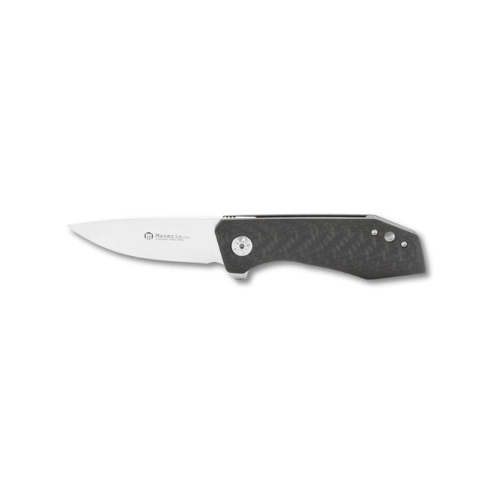Maserin AM3 M377G10N folding knife with M390 stainless steel blade and black G10 handle 17cm